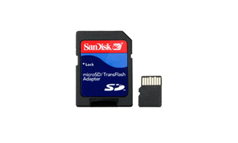 Garmin Memory Card 4 GB microSD with SD Adapter